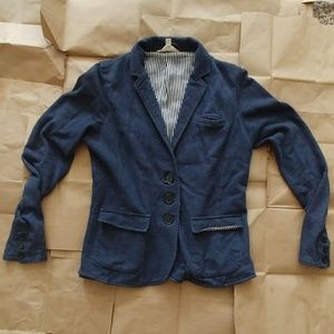 Soft Denim-color FOREVER 21 Blazer